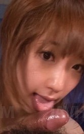 Sana Anzyu Asian is naked and very careful at licking hard penis